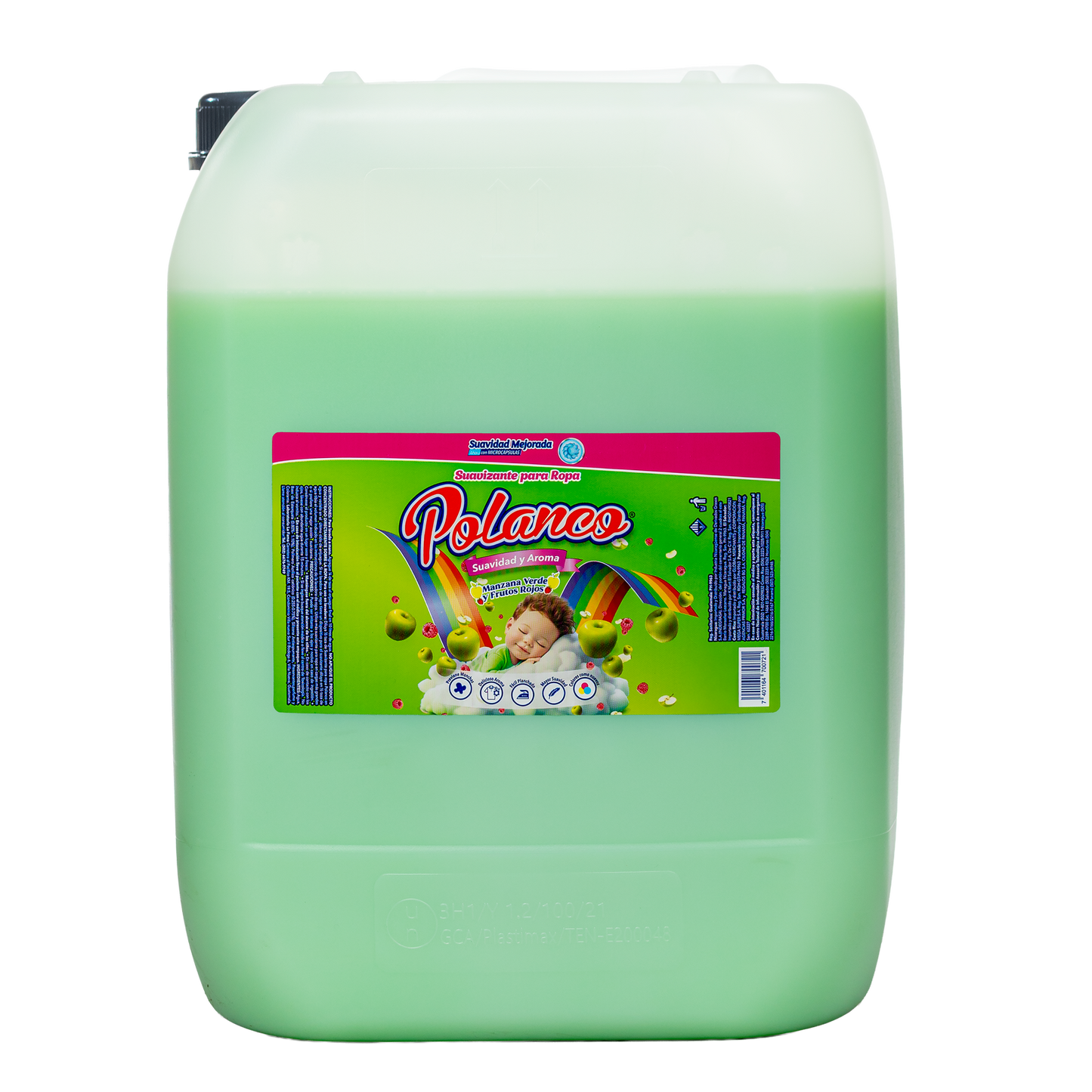 Suavizante Polanco Aroma Manzana Verde y Frutos Rojos Caneca 5 gl