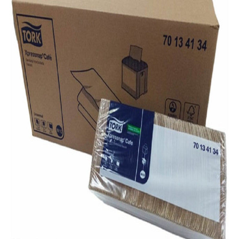 Servilletas Tork Ecologica Xpressnap Café Interdoblada 500 Hojas simples (12 Paquetes)