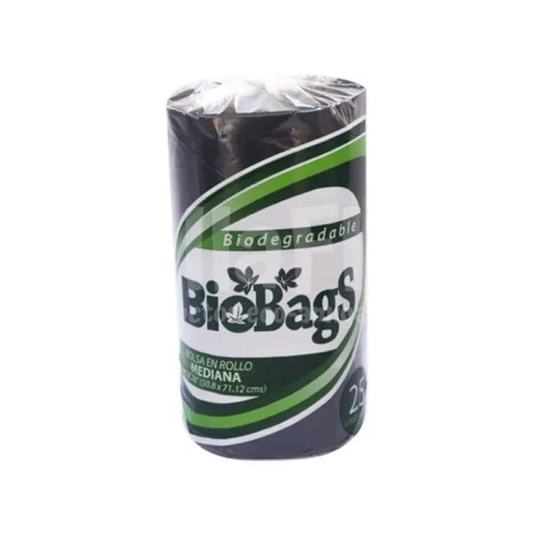 Bolsas Rollo Multiusos Negras medianas