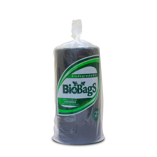 Bolsas Rollo Multiusos Negras jardineras 25 unidades