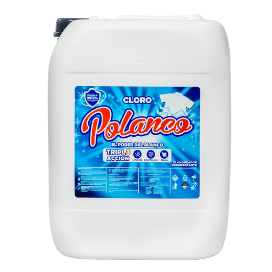 Cloro Polanco Aroma neutro Caneca 5 galones