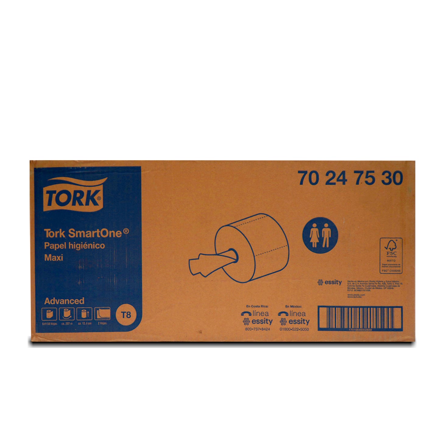Higienico Tork SmartOne TR Advance 1150 Hoja doble 6x1