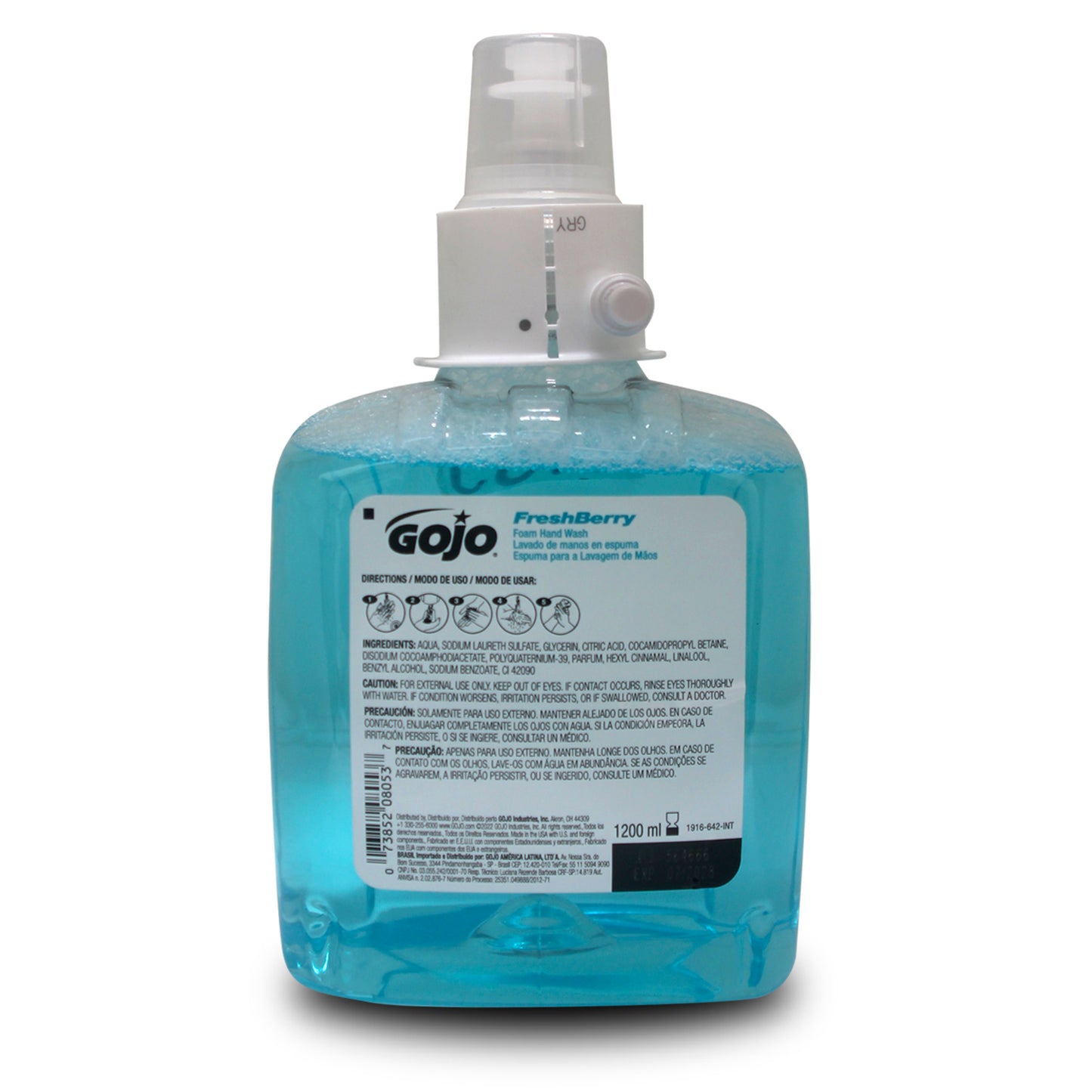 Jabon Gojo de espuma Pomeberry (Automatico) 1200 ml.