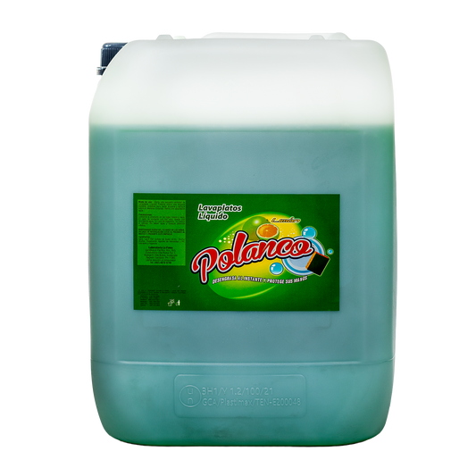 Lavaplatos Liquido Polanco Aroma Limón Caneca 5 gl