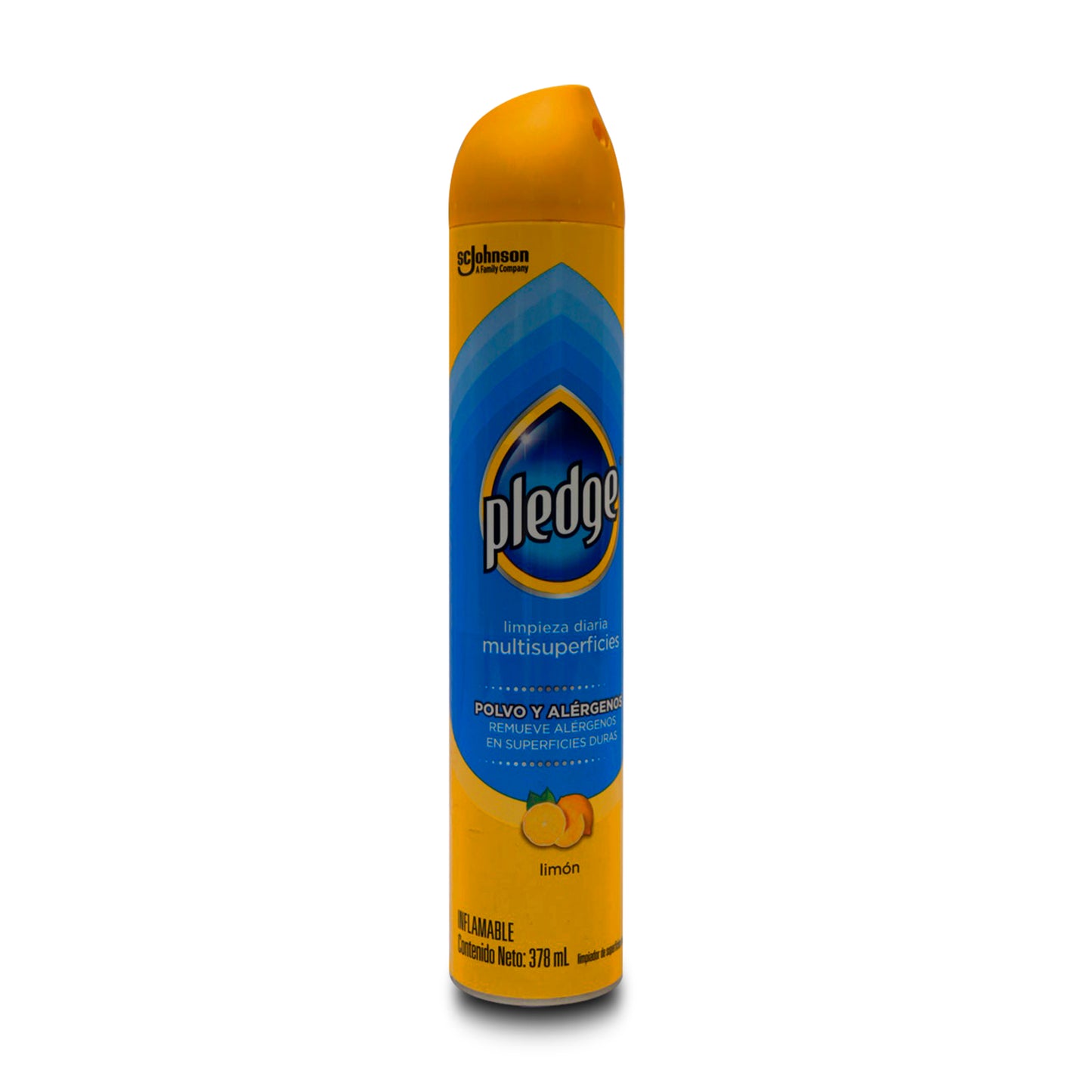 Limpiador de muebles Pledge para madera 378 ml.