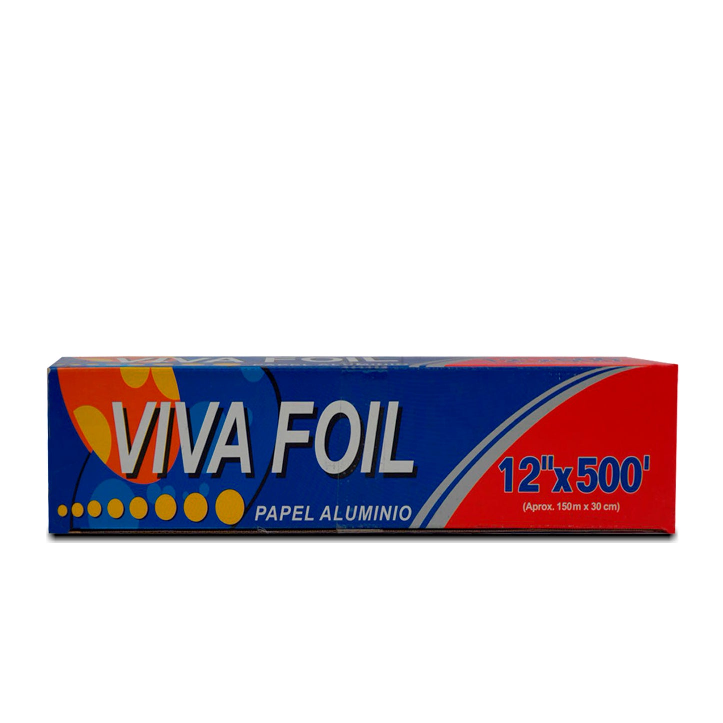 Papel Aluminio Viva 12*500