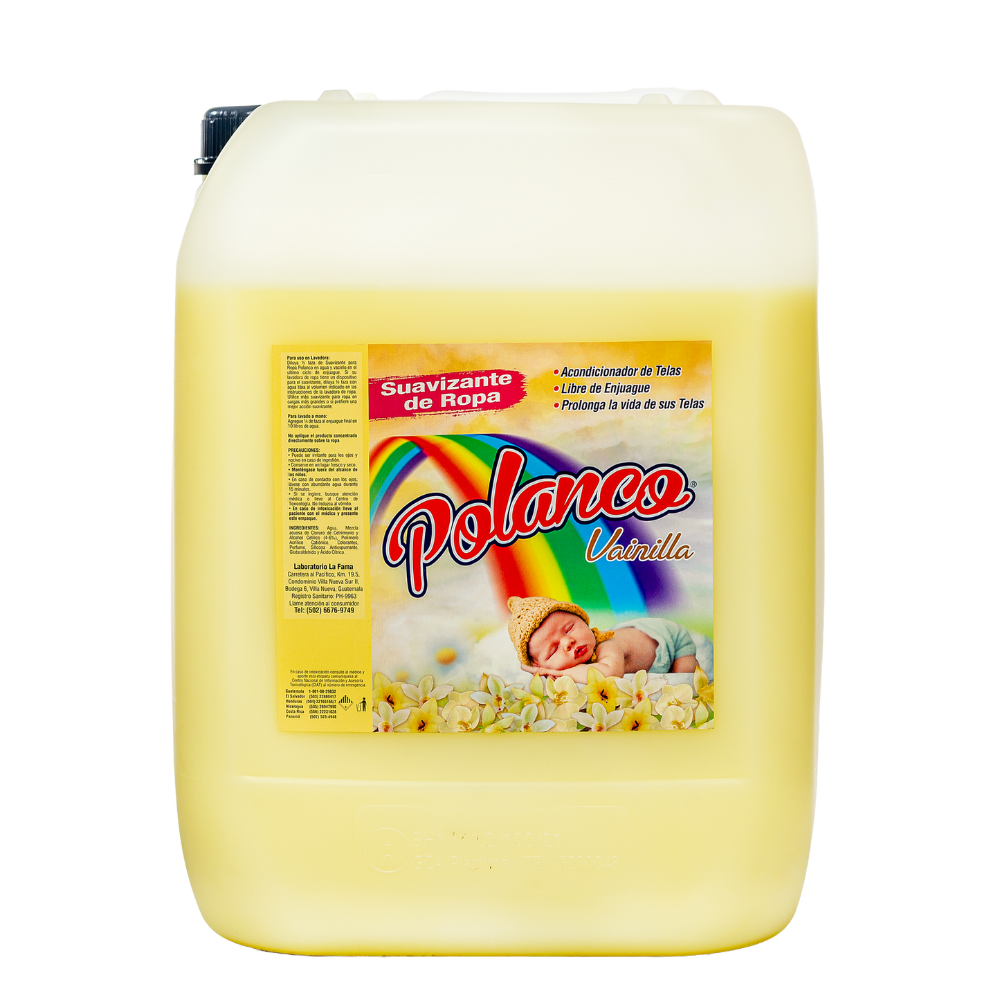 Suavizante Polanco Aroma Vainilla Caneca 5 gl