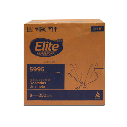 Toalla Interdoblada ELITE 8 Paquetes 250 Unidades 8x250 HS