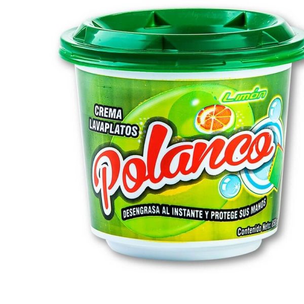 Lavaplatos Crema Polanco Aroma Limón 850 gramos