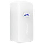 Dispensador de jabon Jofel rellenable blanco