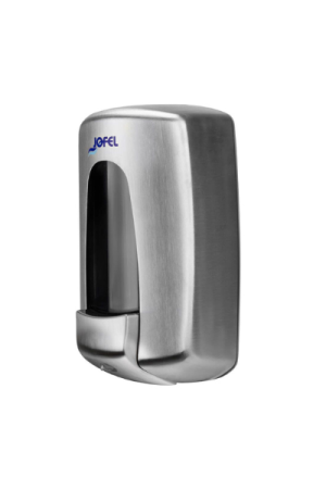 Dispensador de Jabon rellenable marca Jofel de Acero Inoxidable
