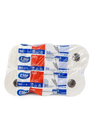 Toalla en rollo ELITE Excellence 180mts HS, 06 rollos